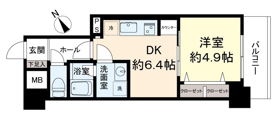 1DK apartment in Minato Ward, Tokyo - Photo 1