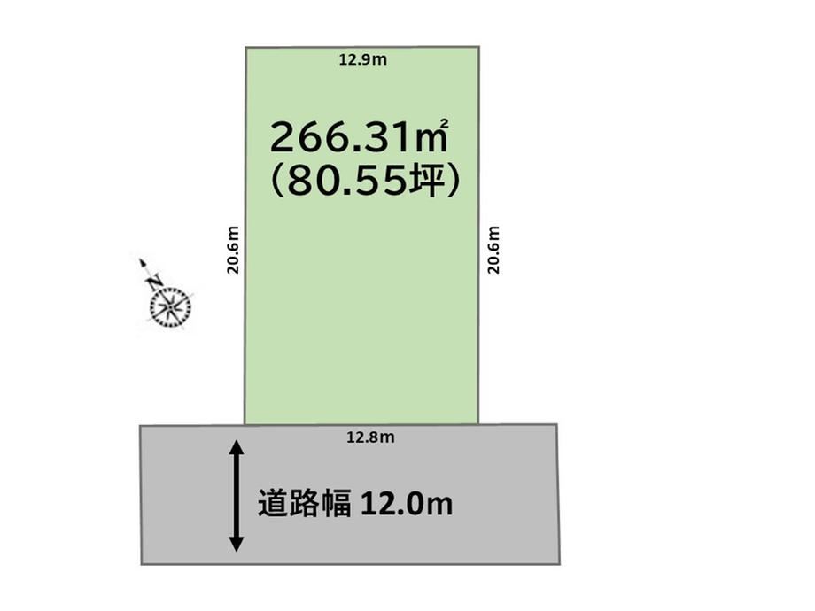 266 m² land in Fukaya, Saitama - Photo 1