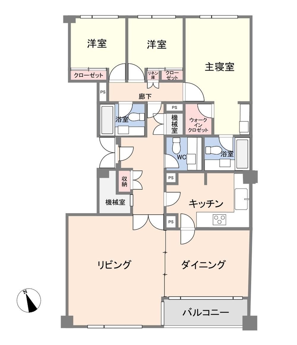 3LDK apartment in Meguro Ward, Tokyo - Photo 1