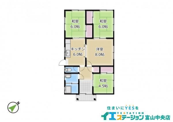 4DK house in Toyama, Toyama - Photo 1