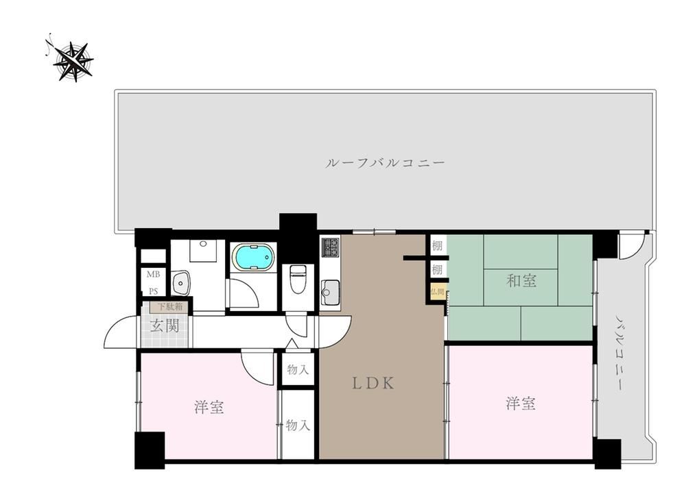 3DK apartment in Akashi, Hyogo - Photo 1