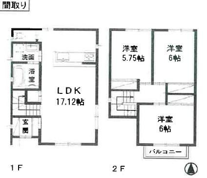 3LDK house in Minami Ward, Okayama - Photo 1