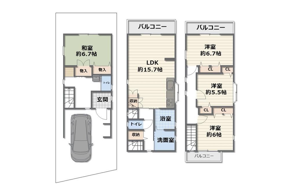 4LDK house in Moriguchi, Osaka - Photo 1