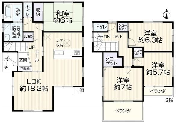 4LDK house in Kasugai, Aichi - Photo 1