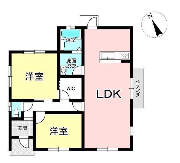 2LDK house in Toki, Gifu - Photo 1