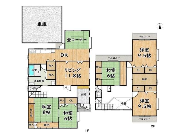 5LDK house in Himeji, Hyogo - Photo 1