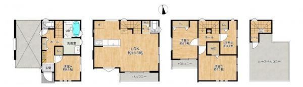 4LDK house in Kawaguchi, Saitama - Photo 1