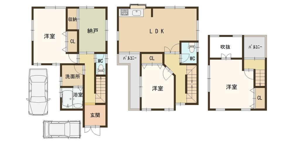 3LDK+S house in Shijonawate, Osaka - Photo 1