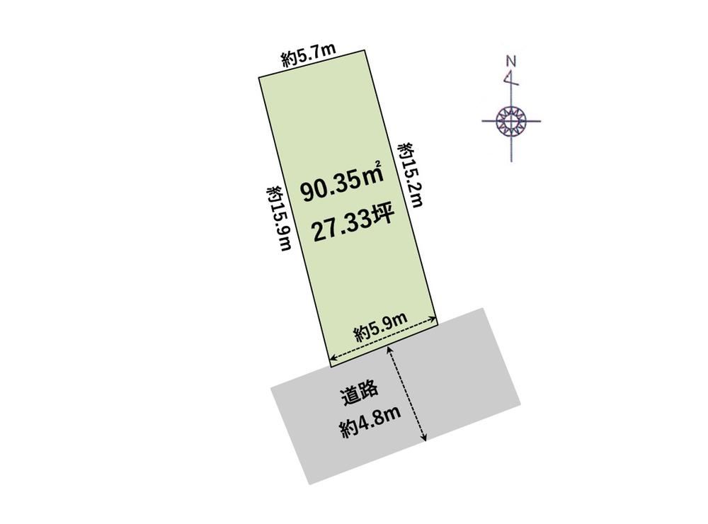90 m² land in Kanazawa, Ishikawa - Photo 1