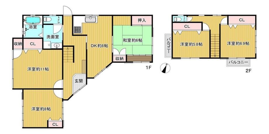 5DK house in Chuo Ward, Hamamatsu, Shizuoka - Photo 1