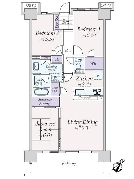 3LDK apartment in Warabi, Saitama - Photo 1