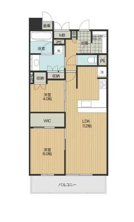 2LDK apartment in Kita Ward, Osaka - Photo 1