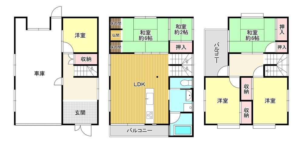 6LDK house in Izumisano, Osaka - Photo 1