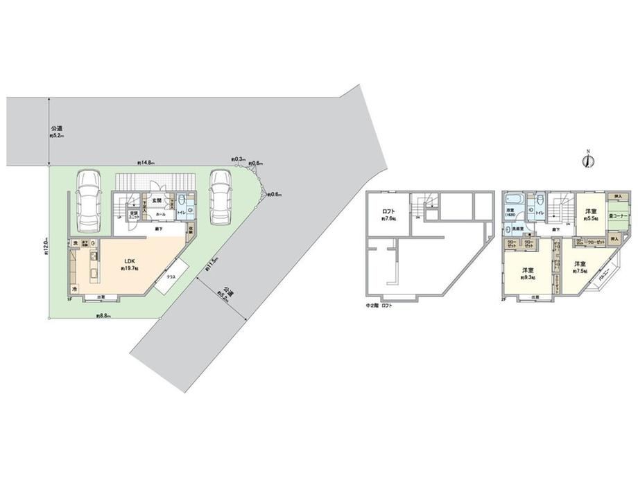 3LDK house in Setagaya Ward, Tokyo - Photo 1