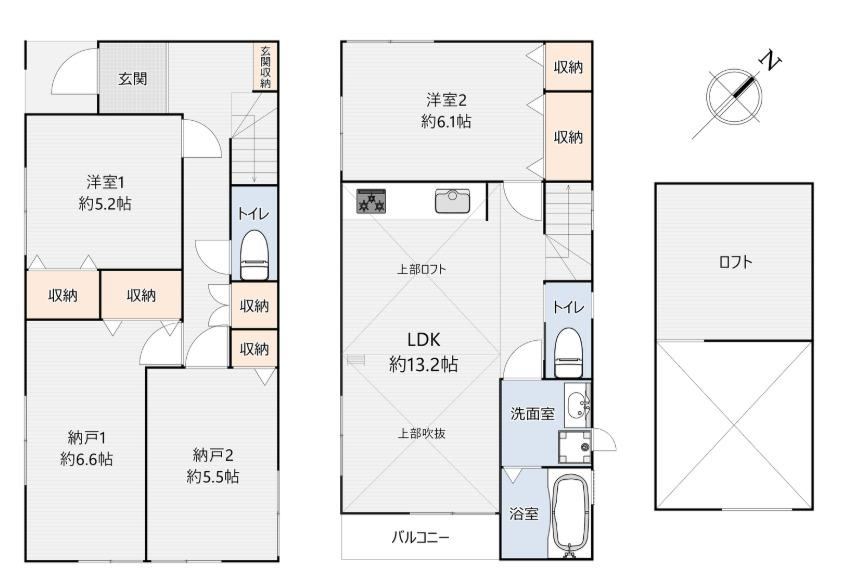 2LDK+2S house in Ichikawa, Chiba - Photo 1