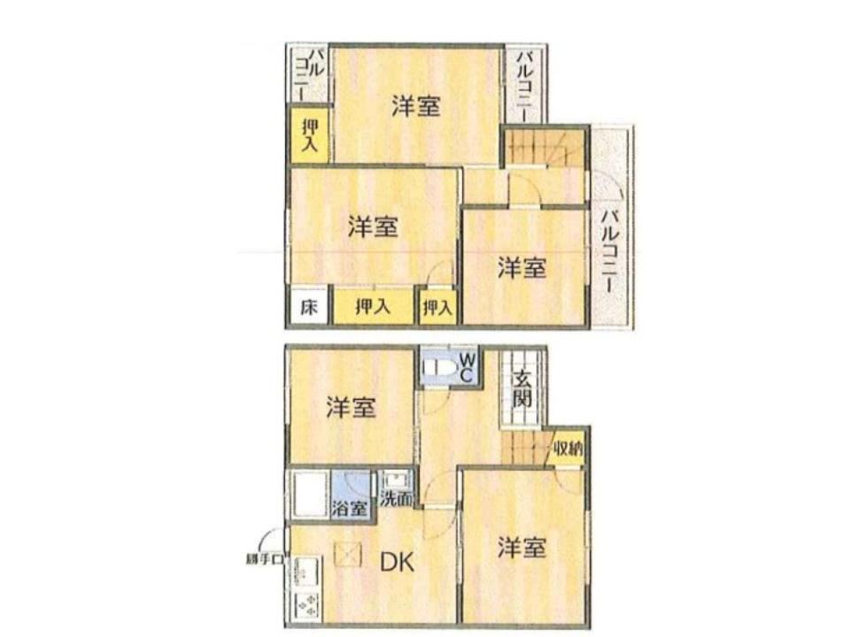 5DK house in Kaizuka, Osaka - Photo 1