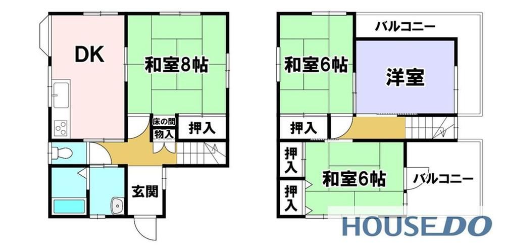 4DK house in Kashiwa, Chiba - Photo 1