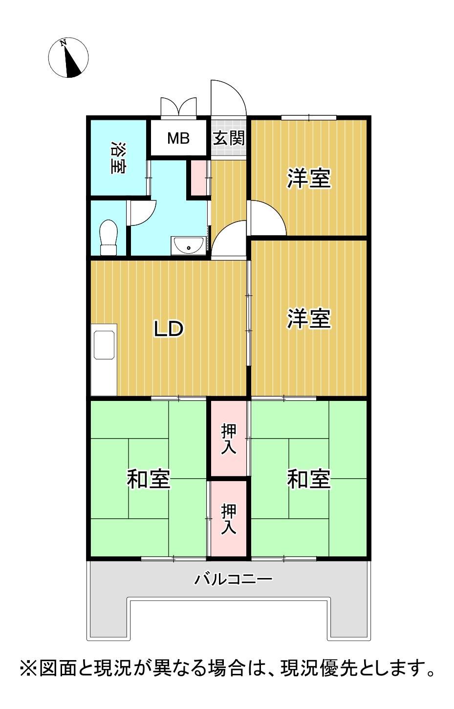 4DK apartment in Okazaki, Aichi - Photo 1