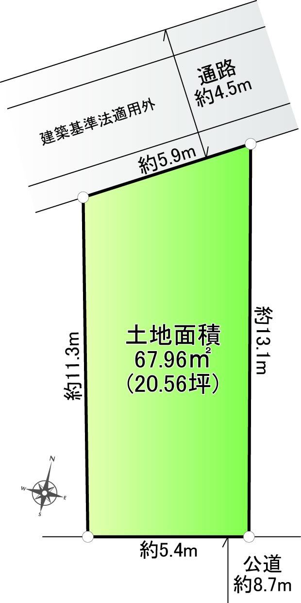 68 m² land in Katsushika Ward, Tokyo - Photo 1