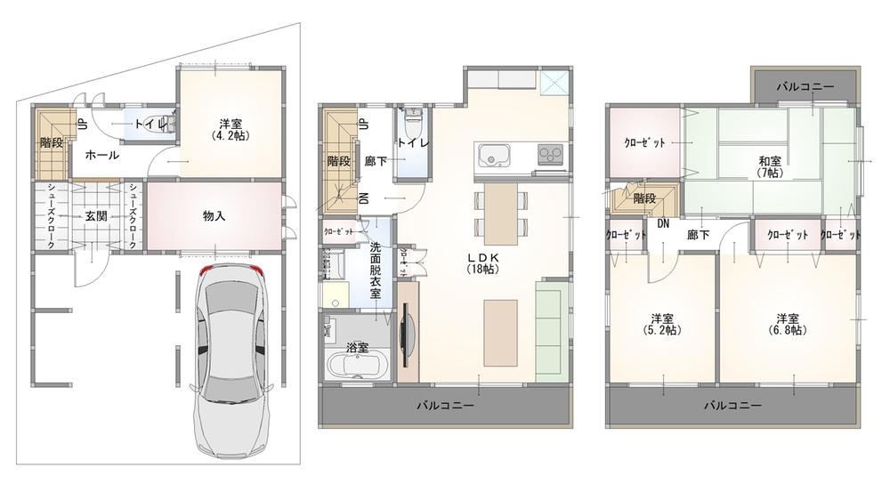4LDK house in Hirano Ward, Osaka - Photo 1