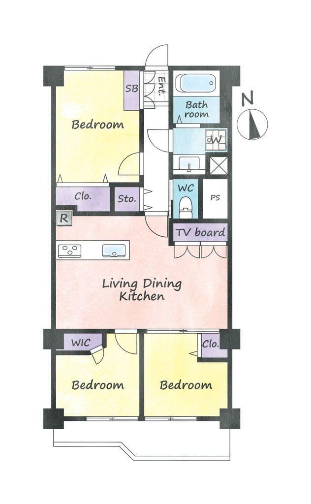 3LDK apartment in Toshima Ward, Tokyo - Photo 1