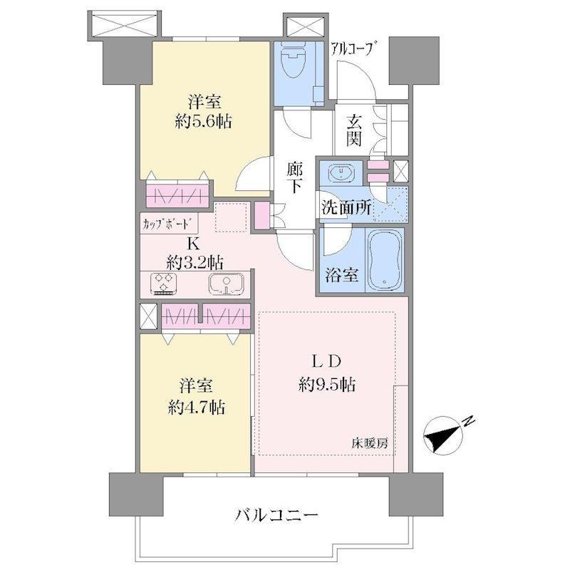 2LDK apartment in Setagaya Ward, Tokyo - Photo 1