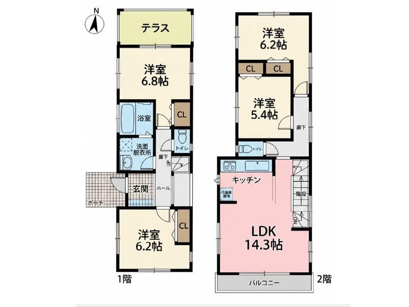 4LDK+S house in Hodogaya Ward, Yokohama, Kanagawa - Photo 1