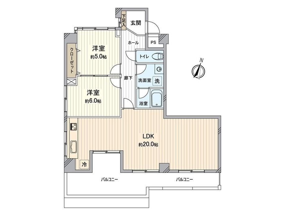 2LDK apartment in Kasugai, Aichi - Photo 1