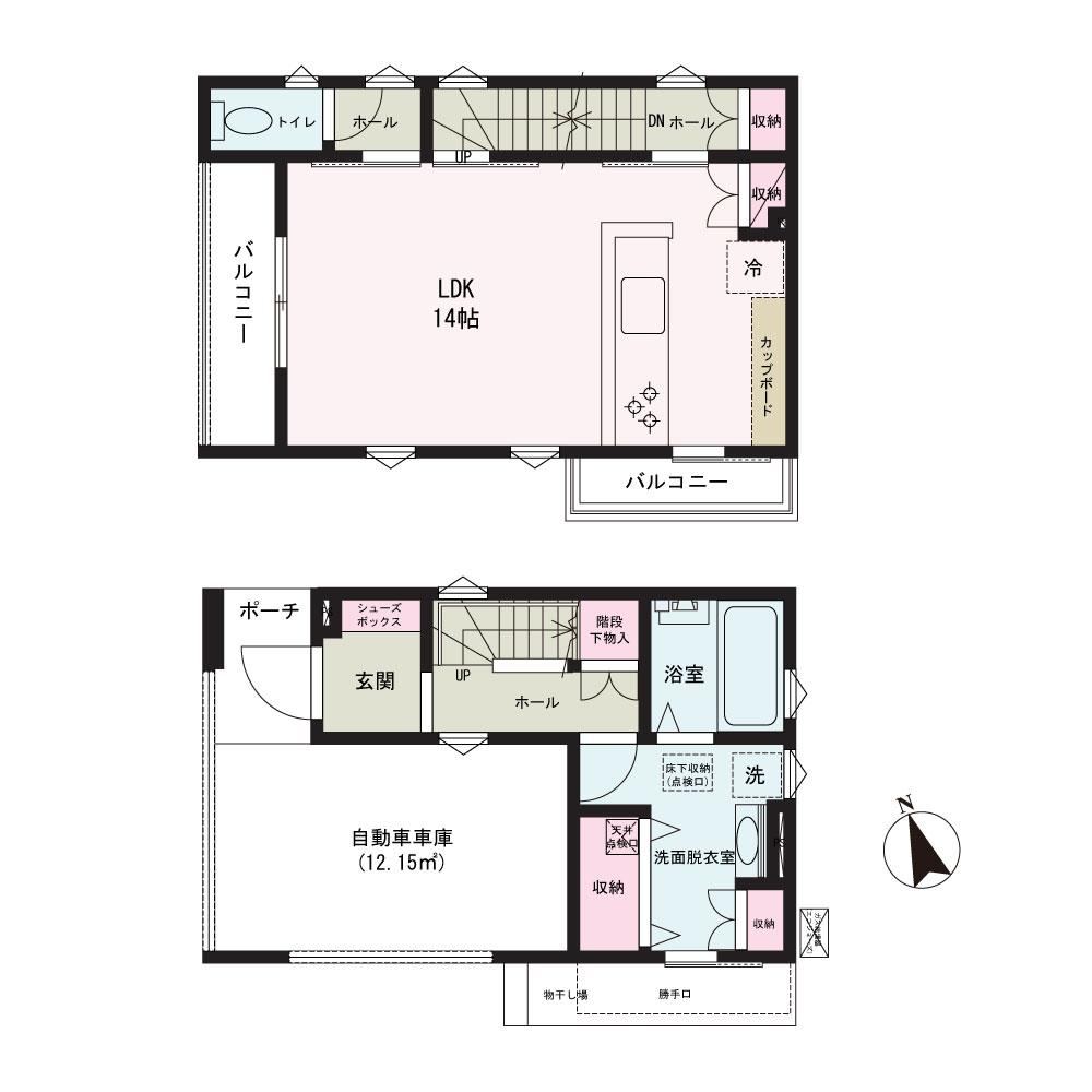 2LDK house in Naka Ward, Hiroshima - Photo 1