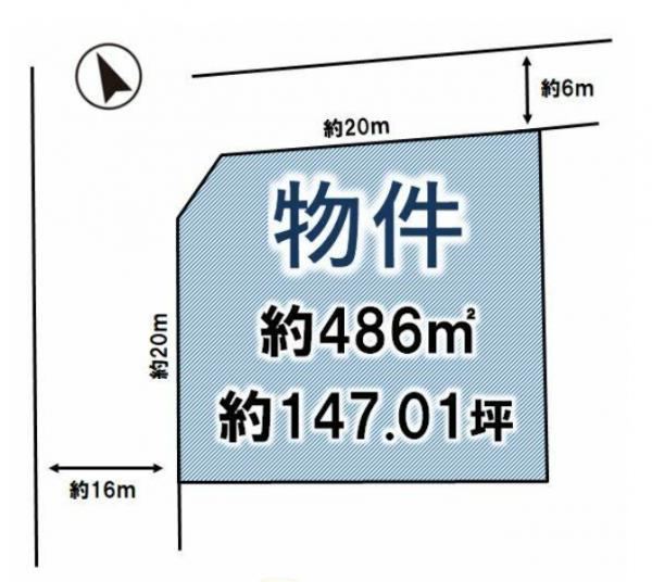 486 m² land in Shimotsuke, Tochigi - Photo 1
