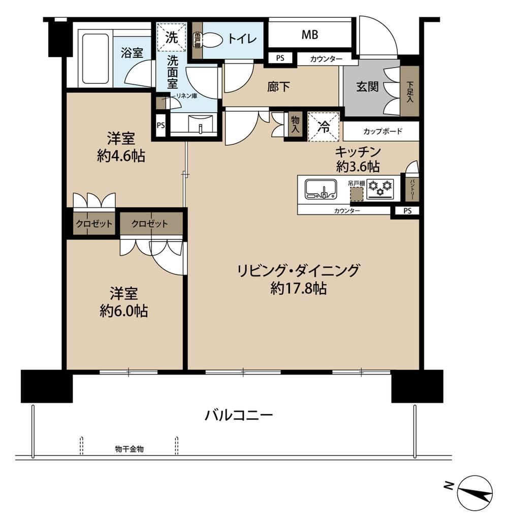 2LDK apartment in Mino, Osaka - Photo 1