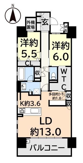 2LDK apartment in Oita, Oita - Photo 1