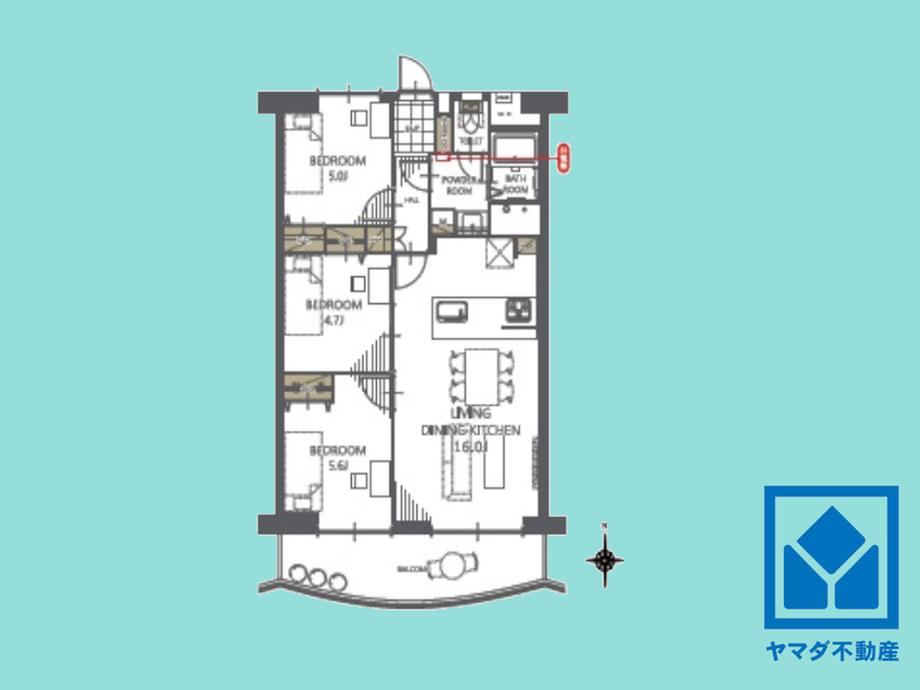 3LDK apartment in Fushimi Ward, Kyoto - Photo 1