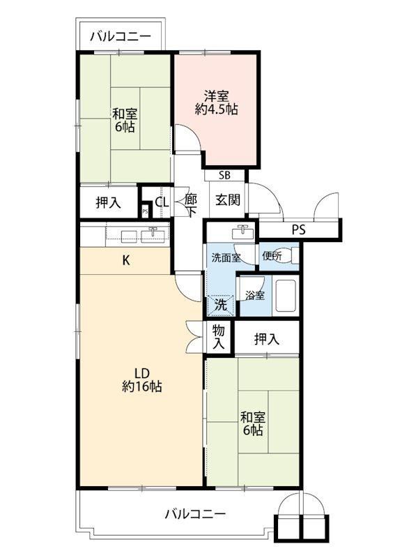 3LDK apartment in Atsugi, Kanagawa - Photo 1