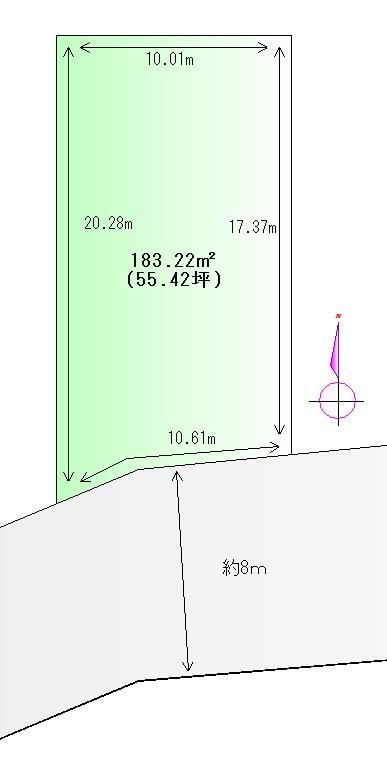 183 m² land in Aoba Ward, Sendai, Miyagi - Photo 1