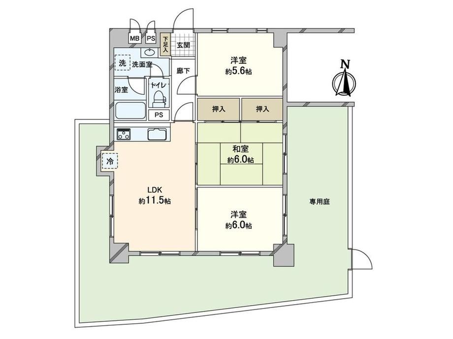 3LDK apartment in Higashinari Ward, Osaka - Photo 1