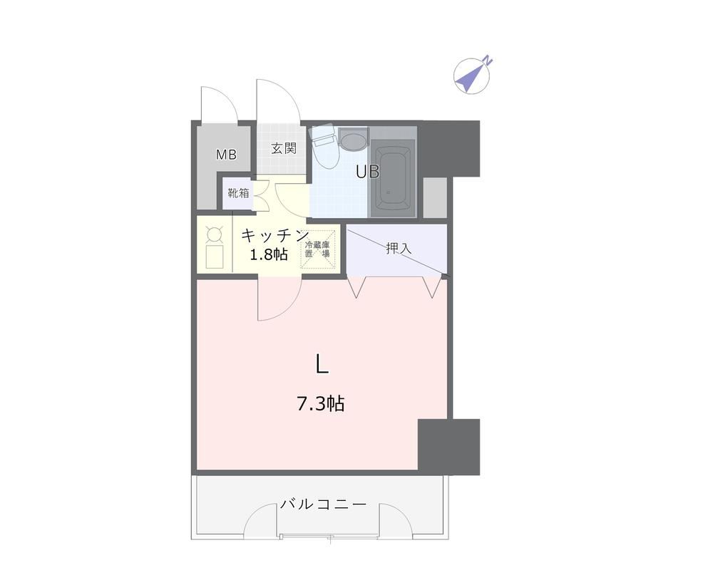 1K apartment in Morioka, Iwate - Photo 1