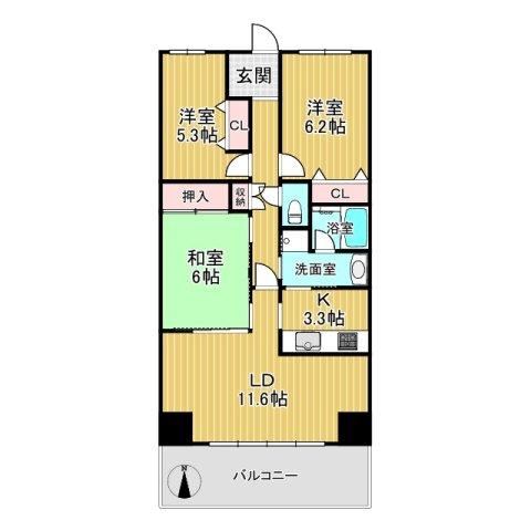 3LDK apartment in Izumisano, Osaka - Photo 1
