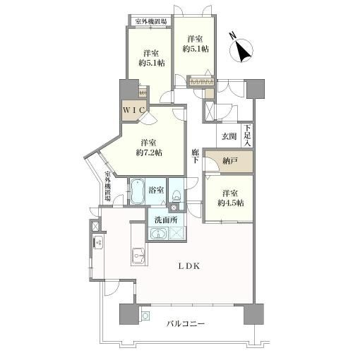 4LDK apartment in Miyakojima Ward, Osaka - Photo 1