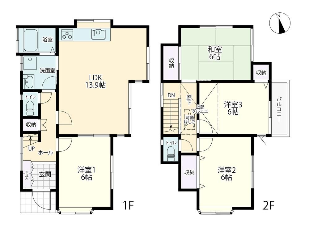 4LDK house in Noda, Chiba - Photo 1