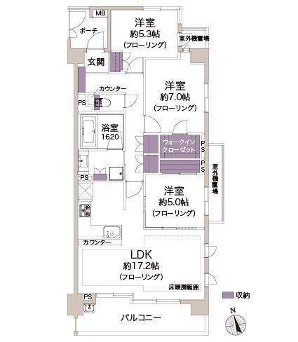 3LDK apartment in Tsuzuki Ward, Yokohama, Kanagawa - Photo 1