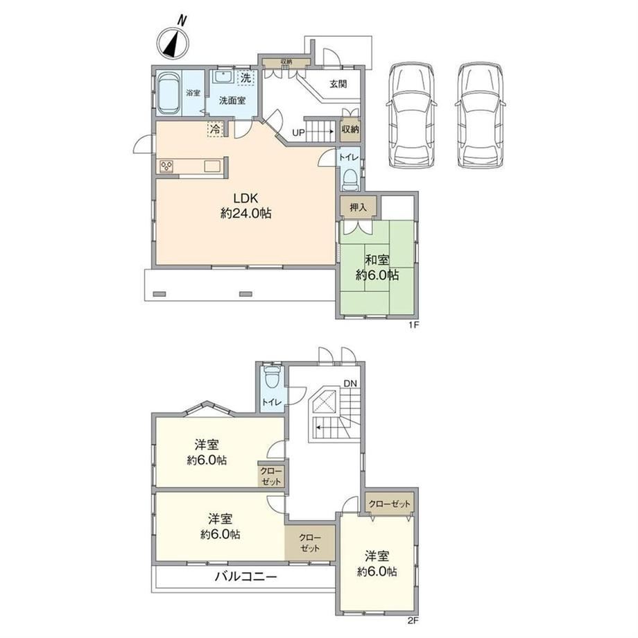 4LDK house in Wakamatsu Ward, Kitakyushu, Fukuoka - Photo 1