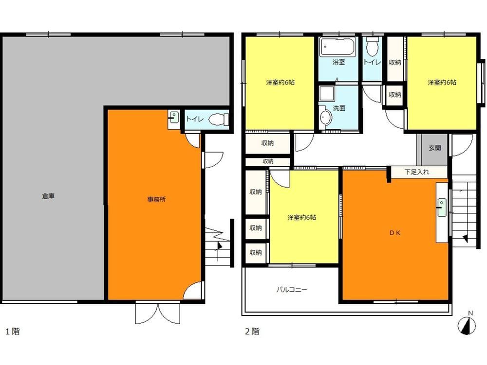 3DK house in Mizuho Ward, Nagoya, Aichi - Photo 1