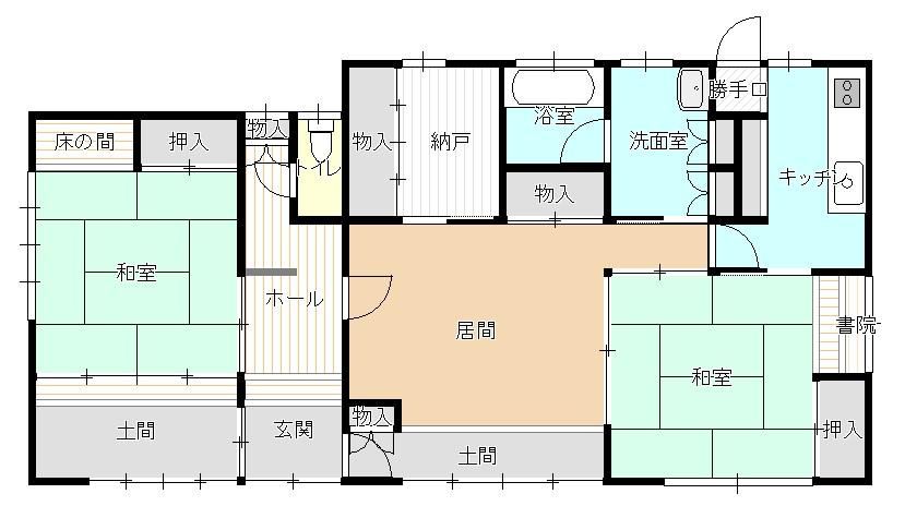 2LDK+S house in Maebashi, Gunma - Photo 1