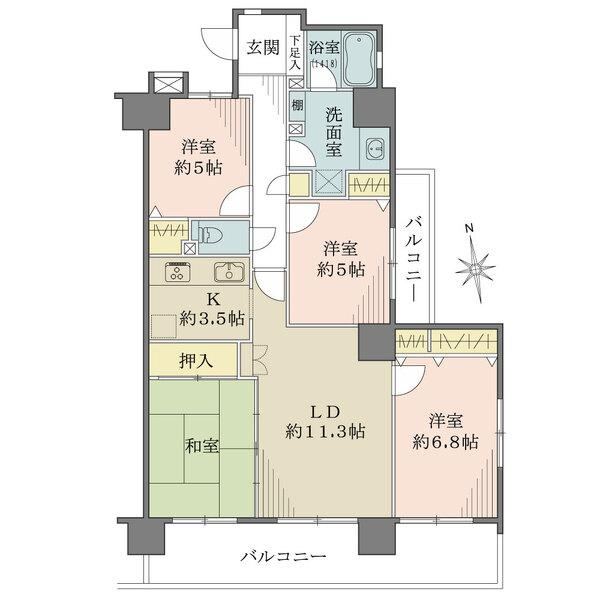 4LDK apartment in Toyota, Aichi - Photo 1