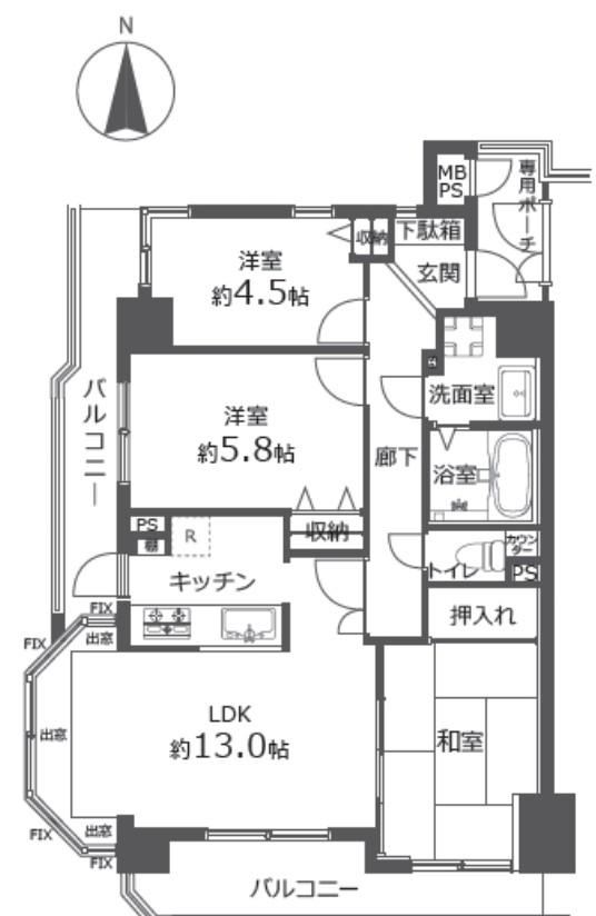 3LDK apartment in Adachi Ward, Tokyo - Photo 1