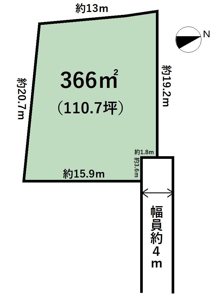 366 m² land in Toyama, Toyama - Photo 1