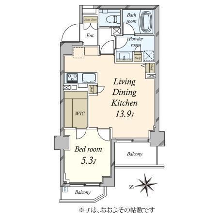 1LDK apartment in Shibuya Ward, Tokyo - Photo 1