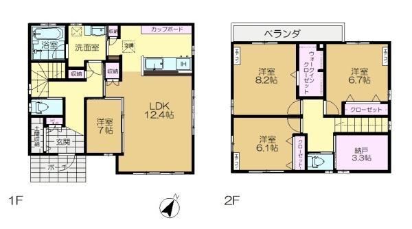 4LDK+S house in Sakura, Chiba - Photo 1