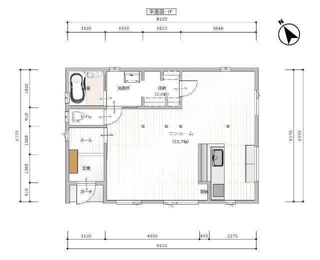 56 m² house in Akita, Akita - Photo 1